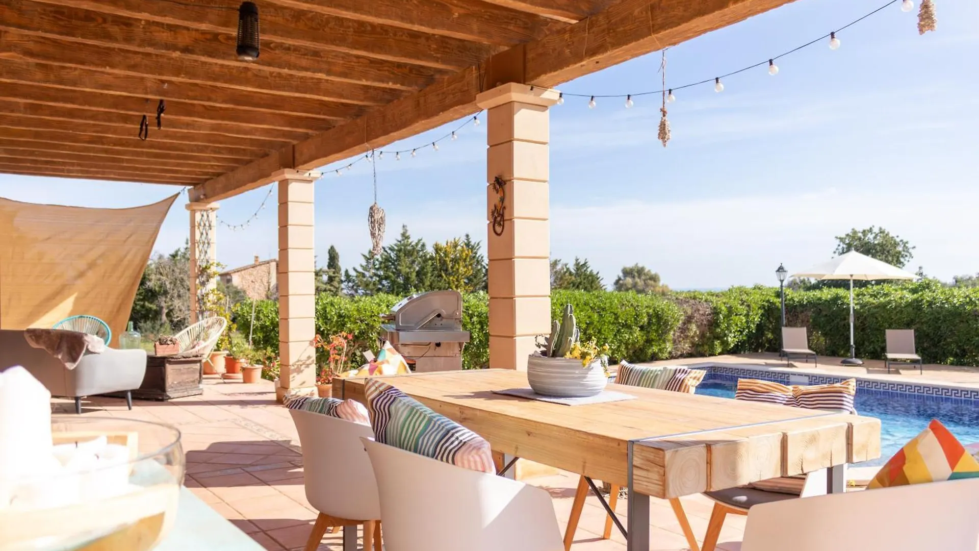 Idyllische Natur-Finca Mit 12M Pool & Meerblick Porto Cristo Villa